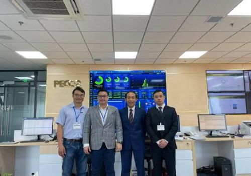 Mernus power tới thăm và làm việc tại trụ sở PECC2 trung tâm quản lý vận hành từ xa (pecc2pom-occ)